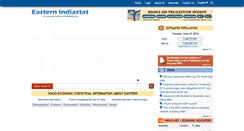 Desktop Screenshot of easternindiastat.com