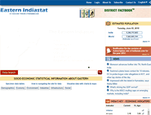 Tablet Screenshot of easternindiastat.com